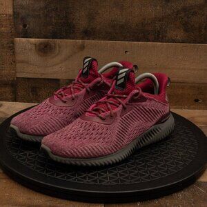 ADIDAS ALPHABOUNCE 3 WOMENS ATHLETIC SHOES RUNNING GYM MAROON RED SIZE 9